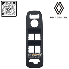 RN 17858R 809617858R Moldura BotÆo Vidro El‚trico Porta Captur - 1